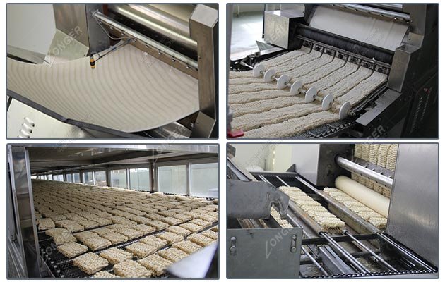 Fried Instant Noodle Making Machine 80000 Bags Manufacturer in China