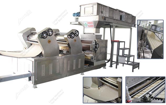 Automatic Instant Fried Noodles Processing Line 100,000 Bags