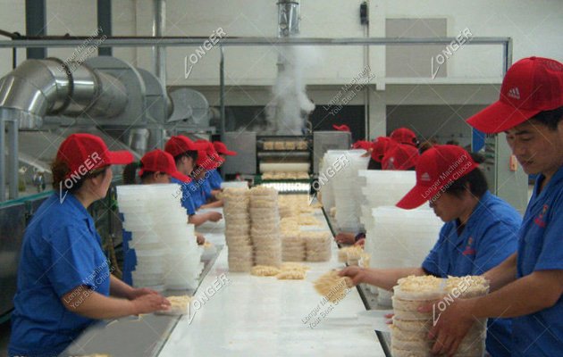 Automatic Corrugated Wave Noodles Production Line