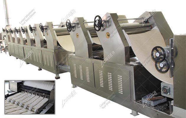 Fried Instant Noodle Production Line 200000 Bags Equipment List