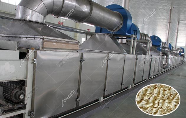 Automatic Non Fried Instant Noodles Production Line 100000 Bags