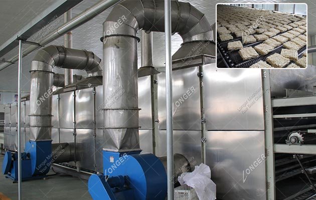 Dry Instant Ramen Noodles Processing Machine