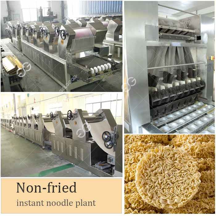 non-fried instant noodle production line