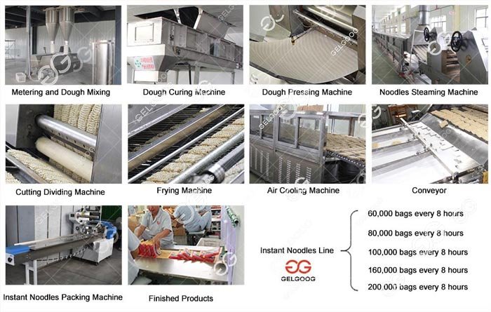 instant noodle processing line for sale