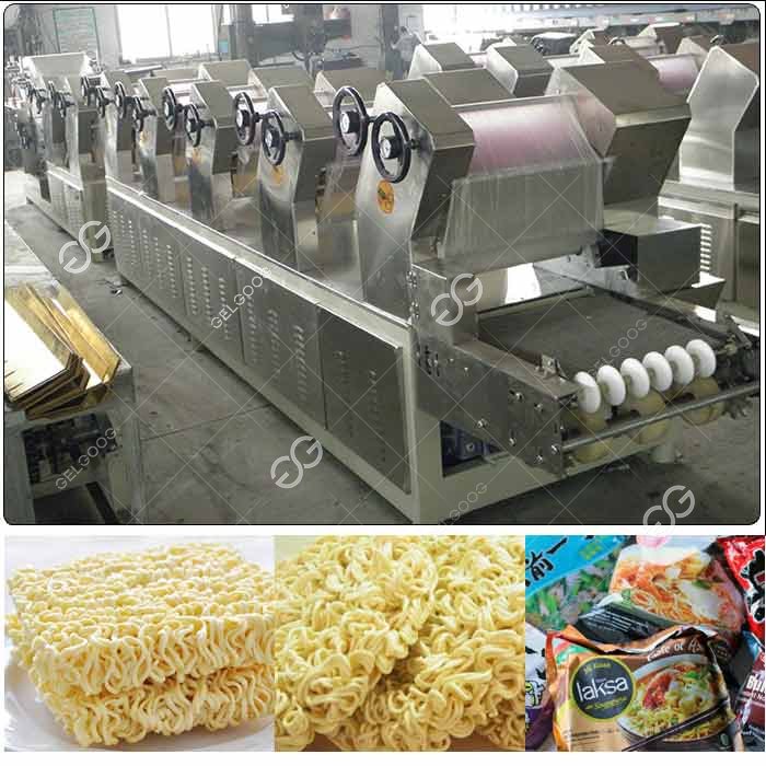 production line for instant noodle